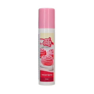 Sprej Velvet sametový efekt růžový 100 ml